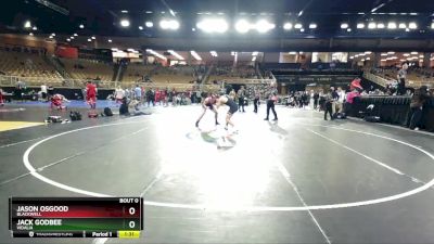 190 lbs Quarterfinal - Jack Godbee, Vidalia vs Jason Osgood, BLACKWELL