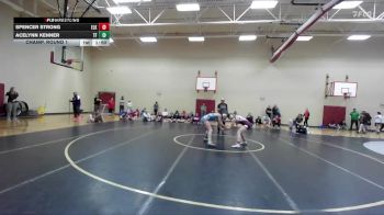 135 lbs Champ. Round 1 - Spencer Strong, Elko vs Acelynn Kenner, Twin Falls