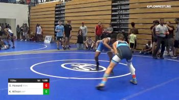 113 lbs Round Of 32 - Oliver Howard, Tennessee Valley Wrestling Authority vs Kristopher Wilson, CMP Wrestling