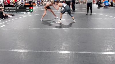 157 lbs Round 1 (4 Team) - Blake Butler, Reverence United Black vs Cooper McMahon, SGAC