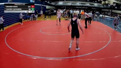 165 lbs Champ. Round 1 - Xavier Castaneda, Marymount vs Braden Kmak, Ursinus