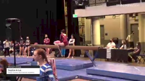 Sophia Artus - Women's Group, Swiss Turners Gymnastics Academy - 2021 Women's Xcel Region 4 Championships