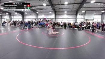 126 lbs Champ. Round 1 - Owen Schaefer, Windsor vs Taylor Simpson, Poudre