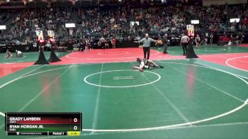 96 lbs Quarterfinal - Grady Lambdin, CHP3 vs Ryan Morgan Jr., DAB1