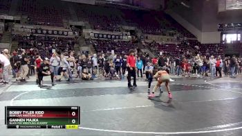 82 lbs Quarterfinal - Gannen Majka, Black Fox Wrestling Academy vs Bobby Tyler Kidd, Bear Cave Wrestling Club