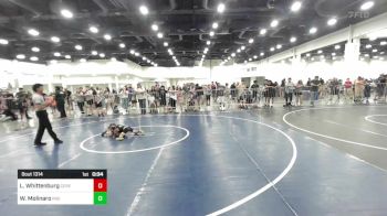 50 lbs Round Of 16 - Lincoln Whittenburg, Ceres Pups WC vs Weston Molinaro, Rising Sun WC