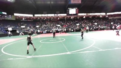 45 lbs Champ. Round 2 - Jude DeWeerd, WSW1 vs Grayson Puhl, LAE1