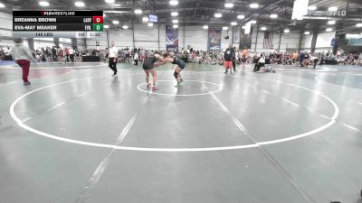145 lbs Rr Rnd 1 - Breanna Brown, Lady Bandits vs Eva-May Meaker, Evil Empire