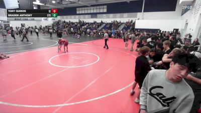 106 lbs Cons. Round 3 - Tony Quiros, Eastvale Elite vs Braden Anthony, Costa Training Center