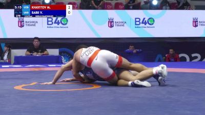 79 kg Qualif. - Mirzo Khayitov, Uzbekistan vs Valentyn Babii, Ukraine