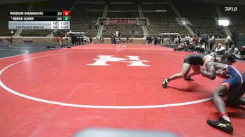174 lbs 1st Place Match - Reese Jones, Life University vs Wisdom Iheanacho, Marietta