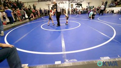 55 lbs Consi Of 8 #1 - Bohdi Scott, Salina Wrestling Club vs Henry Wyrick, Wyandotte Youth Wrestling