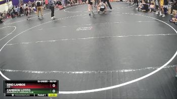 95/101 Round 3 - Cameron Lotito, Summerville Takedown Club vs Dino Lambos, C2X