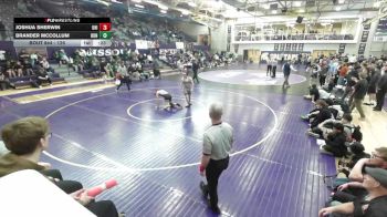 126 lbs 7th Place Match - Joshua Sherwin, University High vs Brander McCollum, Ronan