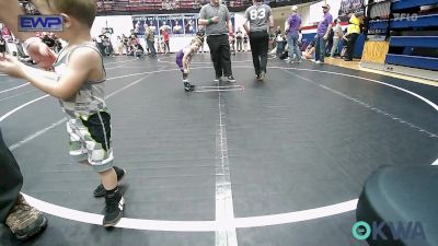 37 lbs Final - Stetson Phillips, Smith Wrestling Academy vs Wenston Quillin, Chickasha Youth Wrestling