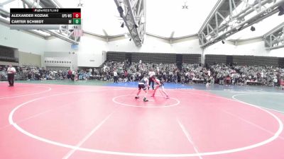 99-J lbs Round Of 16 - Alexander Koziak, GPS Wrestling Club vs Carter Schmidt, Boyertown East