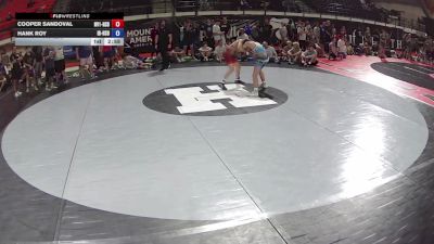 113 lbs Cooper Sandoval, Nevada 1 HS Boys vs Hank Roy, Idaho HS Boys