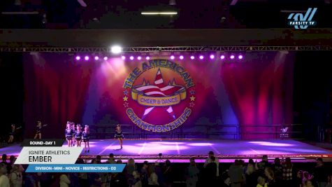 Ignite Athletics - EMBER [2023 L1 Mini - Novice - Restrictions - D2 Day 1] 2023 The American Royale Sevierville Nationals
