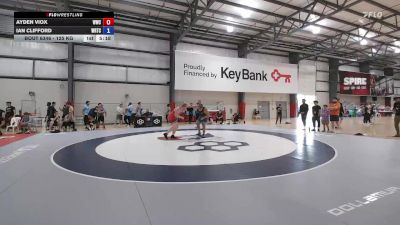 125 kg Cons. Round 4 - Ayden Viox, Wolves Wrestling Club vs Ian Clifford, Warrior Regional Training Center