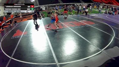 92 lbs Champ. Rd Of 16 - Jedidiah Erekson, Idaho vs Tristan Chong Kee, Hawaii