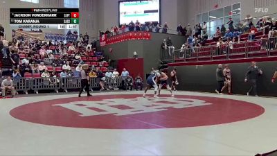 165 lbs Champ. Round 1 - Jackson Vonderharr, Pope Saint John Paul II Preparatory School vs Tom Karanja, St. Andrew`s - Sewanee School