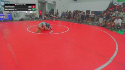 113 lbs Cons. Round 3 - Ajay Limon, Cal Grapplers Wrestling Club vs Aiden Garcia, Rough House Wrestling Club