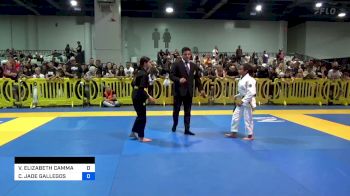 VALENTINA ELIZABETH CAMMARATA vs CASSANDRA JADE GALLEGOS 2024 American National IBJJF Jiu-Jitsu Championship