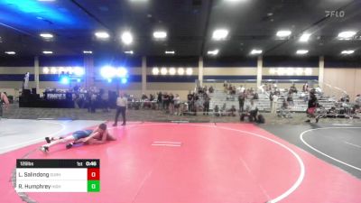 126 lbs Consolation - Landon Salindong, Durham Elite vs Rocky Humphrey, High Desert WC