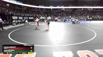 II-138 lbs Cons. Round 3 - Sawyer Bell, Beekmantown vs Lucas Demott, Sidney