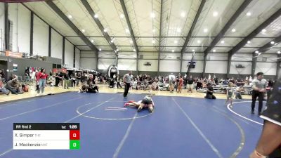 Rr Rnd 2 - Xavier Simper, The Wrestling Assylum vs Julie Mackenzie, Mat Rats Rebooted