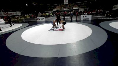 110 lbs Cons. Quarters - Juan Esprio, Turlock Wrestling Club vs Braden Dugan, Driller Wrestling Club