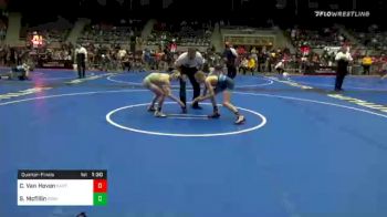 89 lbs Quarterfinal - Chase Van Hoven, East Coast Bandits vs Shane Mcfillin, Redhawk