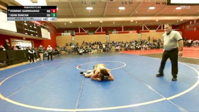 140 lbs Cons. Round 5 - Dominic Garingarao, Benicia vs John Duncan, Foothill