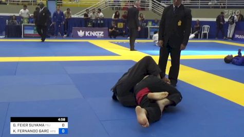 GABRIEL FEIER SUYAMA vs KAUÊ FERNANDO GARCIA SANTOS 2023 Brasileiro Jiu-Jitsu IBJJF