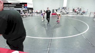 165 lbs Jayden Wanalista, California Silver vs Carter Thomas, Kentucky