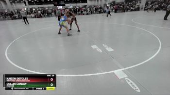 165 lbs Cons. Round 6 - Kaizen Detoles, Westlake Wrestling Club vs Collin Conley, Missouri