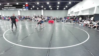 144 lbs Landen Fick, Wisconsin Blue vs Vinnie Gutierrez, California Gold