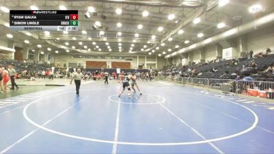 197 lbs Semifinal - Simon Lingle, Brockport vs Ryan Galka, Ithaca