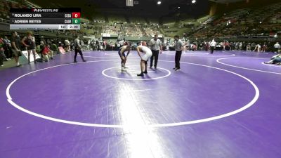 177 lbs Quarterfinal - Rolando Lira, Cesar Chavez vs Adrien Reyes, Clovis