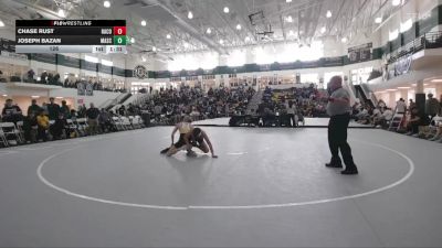 126 lbs Round 1 (16 Team) - Joseph Bazan, Marist School vs Chase Rust, Harris County