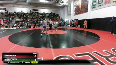 106 lbs Semifinal - August Soto, Broomfield vs Brahm Kreb, Discovery Canyon