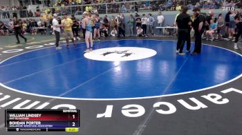150 lbs Semifinal - William Lindsey, Mat-Su Matmen vs Bohdan Porter, Avalanche Wrestling Association