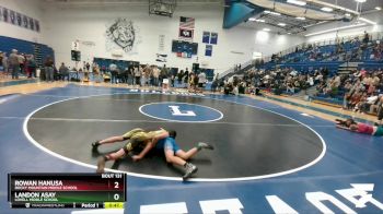 98 lbs Cons. Semi - Landon Asay, Lovell Middle School vs Rowan Hanusa, Rocky Mountain Middle School