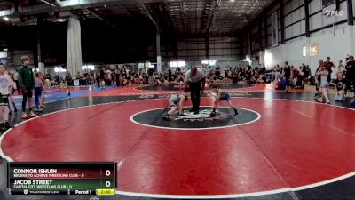 45 lbs Semifinals (4 Team) - Jacob Street, CAPITAL CITY WRESTLING CLUB vs Connor Ishuin, BELIEVE TO ACHIEVE WRESTLING CLUB