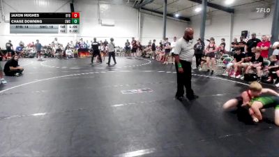 84 lbs Round 2 (6 Team) - Chase Downing, Storm Wrestling Center vs Jaxon Hughes, Backyard Brawlers