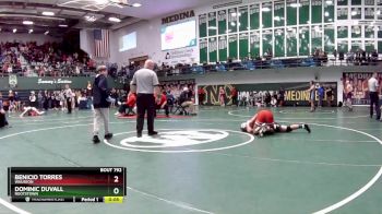 150 lbs Cons. Round 7 - Dominic Duvall, Rootstown vs Benicio Torres, Wauseon