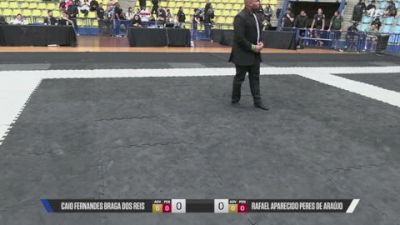 Rafael Aparecido Peres De Araújo vs CAIO FERNANDES BRAGA DOS REIS 2026 CBJJE International BJJ Championships