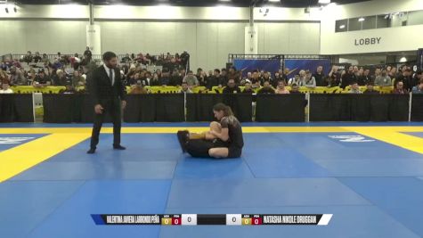 Natasha Nikole Druggan vs Valentina Javiera Larrondo Peña 2024 World IBJJF Jiu-Jitsu No-Gi Championship