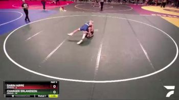 130 lbs Champ. Round 1 - Charger Erlandson, Adrian vs Darin Hippe, Benson