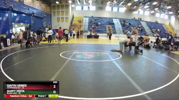 220 lbs Round 5 (8 Team) - Duffy Mista, Black Hive vs Gavyn Uribes, Altamonte WC